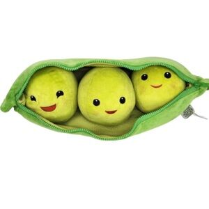 18" DISNEY STORE TOY STORY 3 GREEN PEAS IN A POD STUFFED ANIMAL PLUSH PIXAR